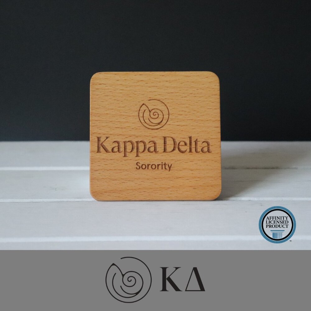 Kappa Delta Primary Logo (Set of 4 Coasters)